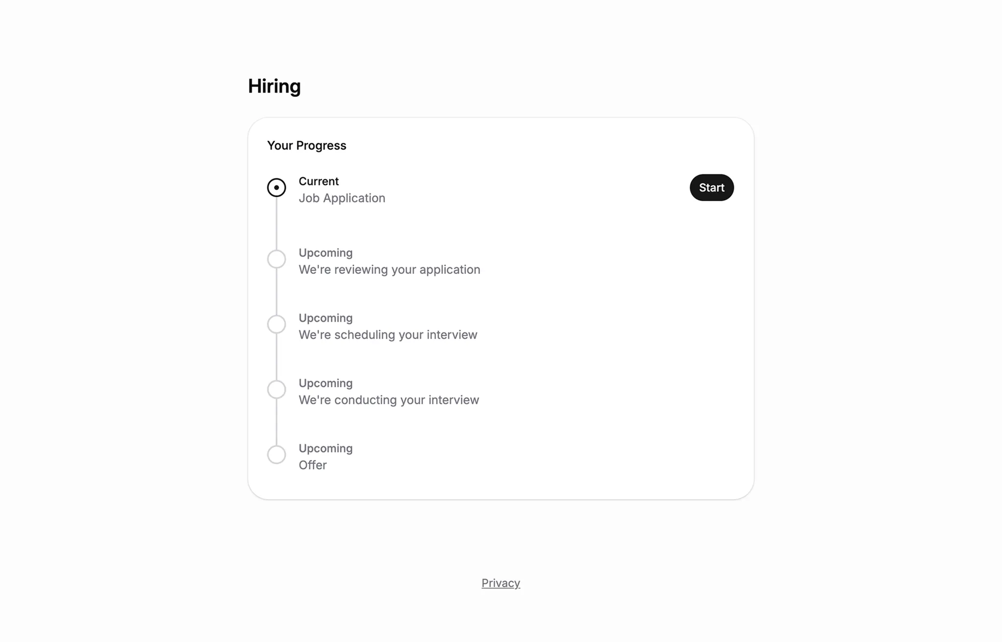 Lattney client portal with steps